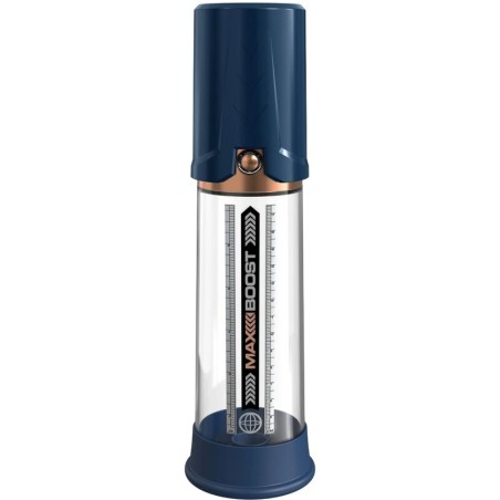 PUMP WORX - MAX BOOST ERECTIEPOMP BLAUW