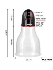 JAMYJOB - XPAND LITE POMPE À TESTICULES AUTOMATIQUE 3 NIVEAUX D'ASPIRA