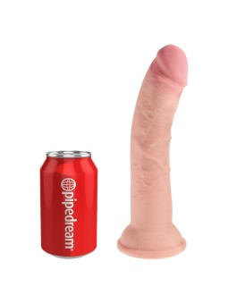 KING COCK - DILDO TRIPLA DENSIDADE 21.6 CM