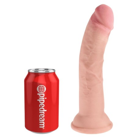 KING COCK - DRIEVOUDIGE DICHTHEID DILDO 21,6 CM