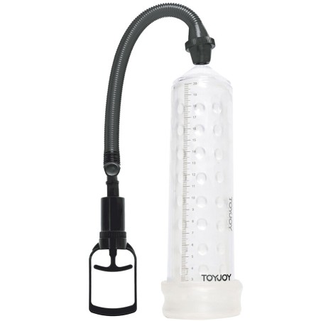 TOYJOY - POMPE DE MASSAGE PUISSANTE AVEC MANCHON TRANSPARENT