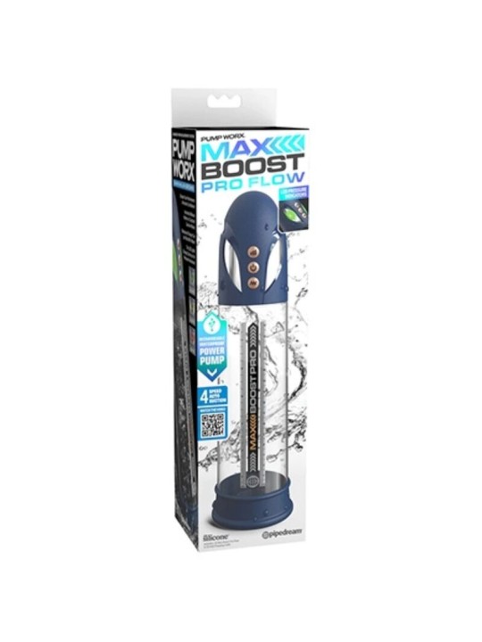 PUMP WORX - MAX BOOST PRO FLOW AZUL 30,5 cm