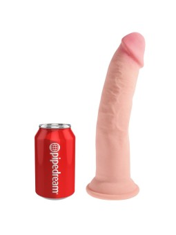 KING COCK - DILDO TRIPLA DENSIDADE 23 CM