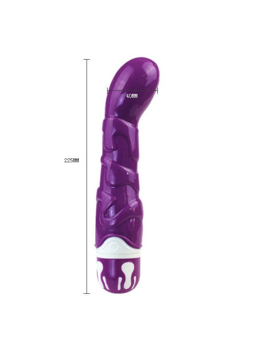 BAILE - REALISTIC COCK 10 RHYTHMS SENSATION VIOLET
