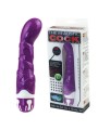 BAILE - REALISTIC COCK 10 RHYTHMS SENSATION VIOLET