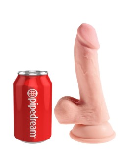 KING COCK - TRIPLE DENSITY DILDO 14 CM