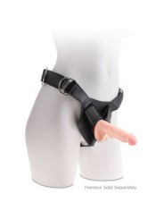 KING COCK - DILDO TRIPLA DENSIDADE 14 CM