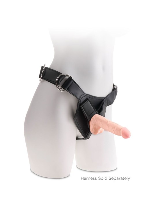KING COCK - DILDO TRIPLA DENSIDADE 14 CM