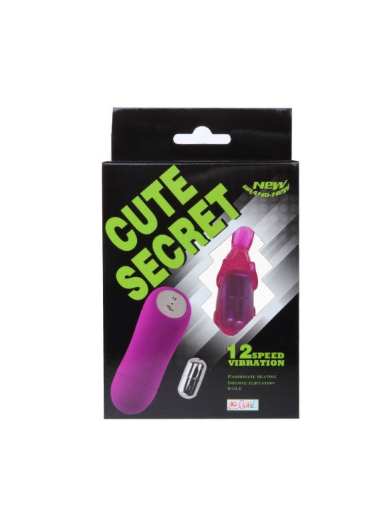 BAILE - VIBRATEUR CUTE SECRET BUNNY 12 VITESSES