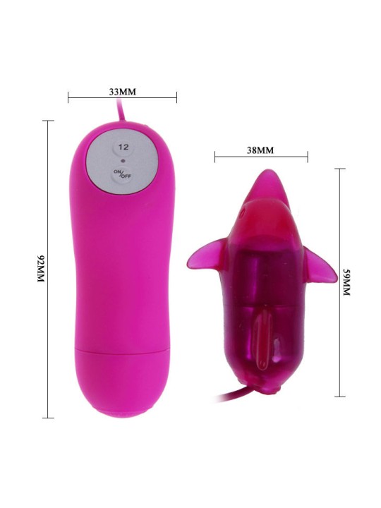BAILE - VIBRATEUR DOLFIN MIGNON SECRET 12V