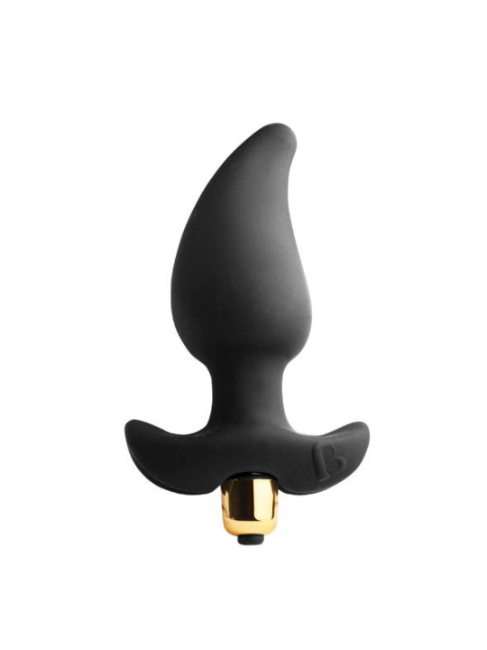 ROCKS-OFF - BUTT QUIVER ESTIMULADOR DEL PUNTO P 7 VELOCIDADES NEGRO