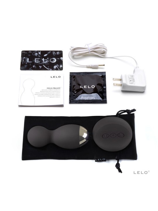 LELO - BADGE BOLAS DE HULA PRETAS