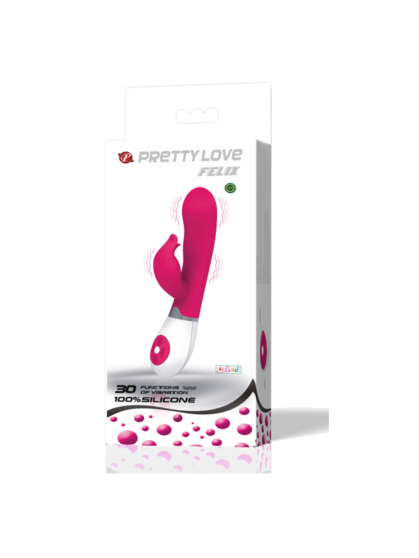 PRETTY LOVE - FLIRTATIE VIBRATOR MET FELIX STIMULATOR