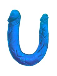 BAILE - DOUBLE DONG DILDO DOBLE AZUL