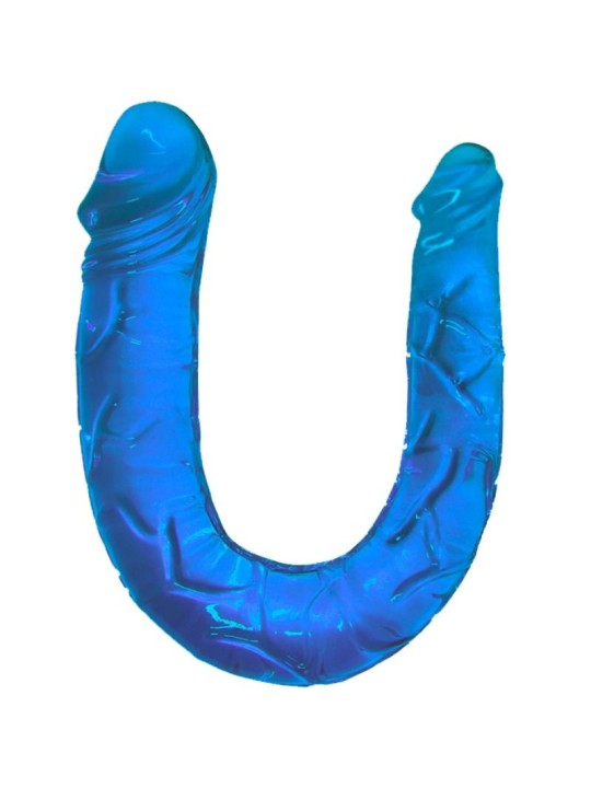BAILE - DOUBLE DONG DILDO DOBLE AZUL