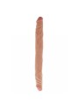 GET REAL - DUBBELE DONG 35 CM NATUURLIJK