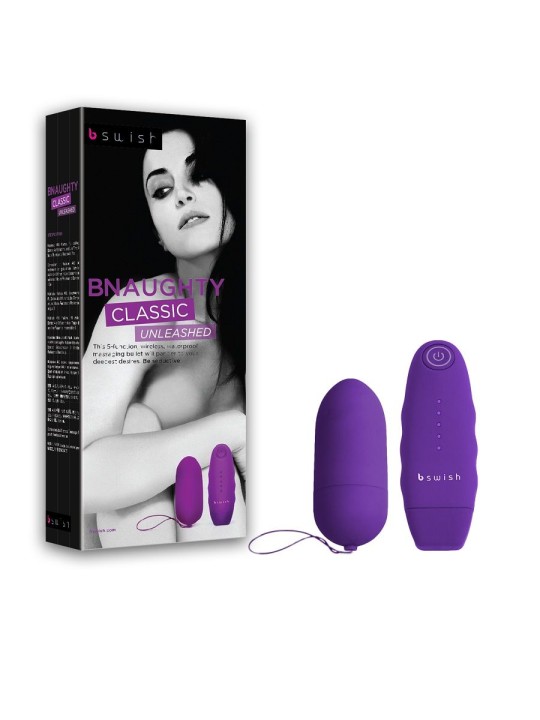 B SWISH - BNAUGHTY UNLEASHED KLASSIEKE LILA AFSTANDSBEDIENING