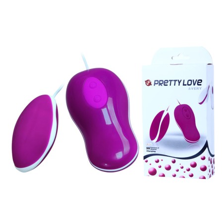PRETTY LOVE - FLIRTATIE VIBREREND EI MET AFSTANDSBEDIENING AVERY