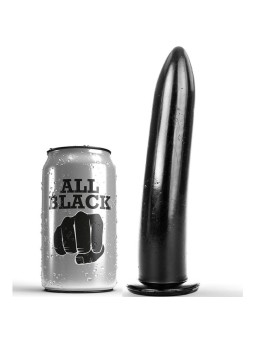 ALL BLACK - DILATOR ANAL Y VAGINAL 20 CM