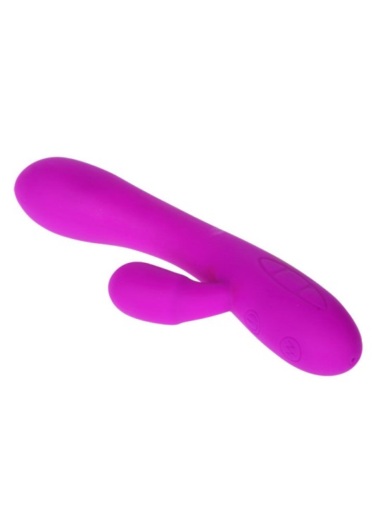 PRETTY LOVE - SLIMME VICTOR VIBRATOR MET CLITORIS STIMULATOR