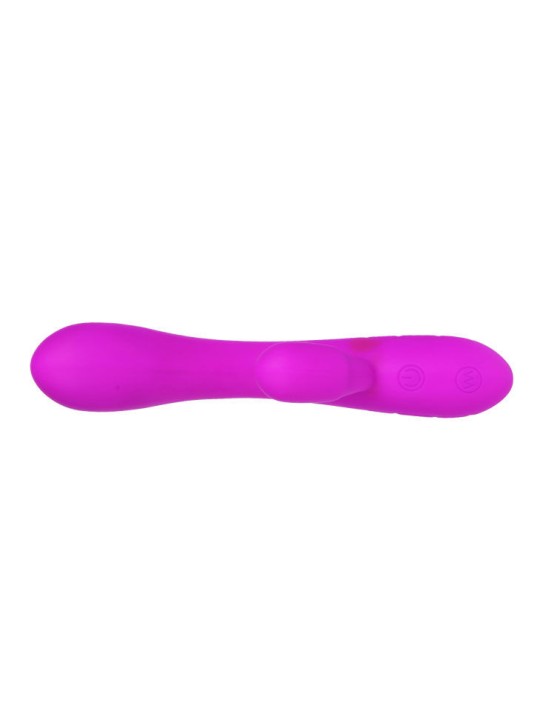 PRETTY LOVE - SLIMME VICTOR VIBRATOR MET CLITORIS STIMULATOR