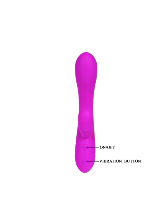 PRETTY LOVE - SMART VICTOR VIBRATOR WITH CLITORIS STIMULATOR