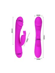 PRETTY LOVE - SLIMME VIBRATOR MET KONIJN 30 MODES JAGER