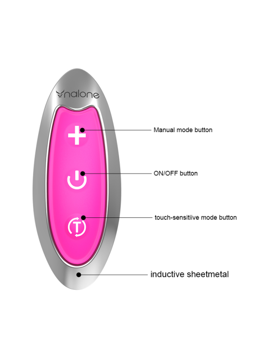 NALONE - CURVE VIBRADOR ESTIMULADOR INTELIGENTE