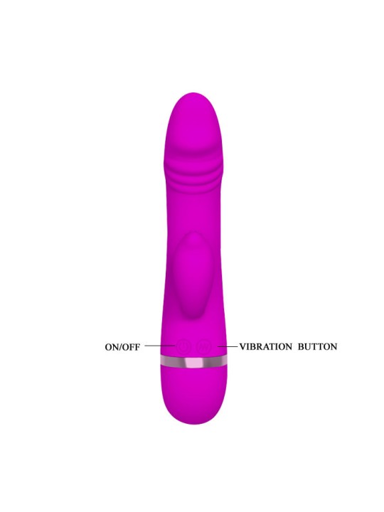 PRETTY LOVE - FLIRTATIE VIBRATOR MET KONIJN DAVID