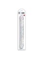 KING COCK - DOUBLE TROUBLE DILDO DOBLE 46 CM TRANSPARENTE