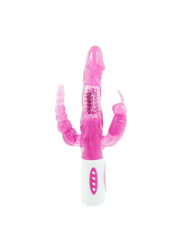 BAILE - PRETTY BUNNY TRIPLE VIBRATEUR ROTATEUR