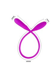PRETTY LOVE - SLIMME SLANGENVIBE VIBRATOR 7 V + 3 KIETELEN