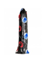 ALL BLACK - DILATOR ANAL Y VAGINAL 20 CM