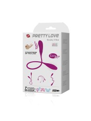 PRETTY LOVE - SMART VIBRATEUR SNAKY VIBE 7 V + 3 CHATOUILLES