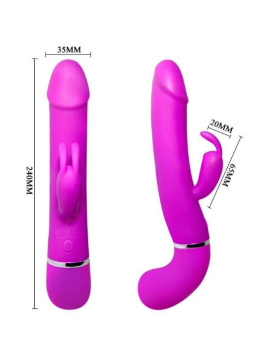 PRETTY LOVE - VIBRADOR HENRY COM 12 MODOS DE VIBRAO E FUNO SQUIRT