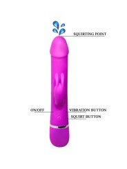 PRETTY LOVE - VIBRATORE HENRY 12 MODALIT DI VIBRAZIONE E FUNZIONE SQUI