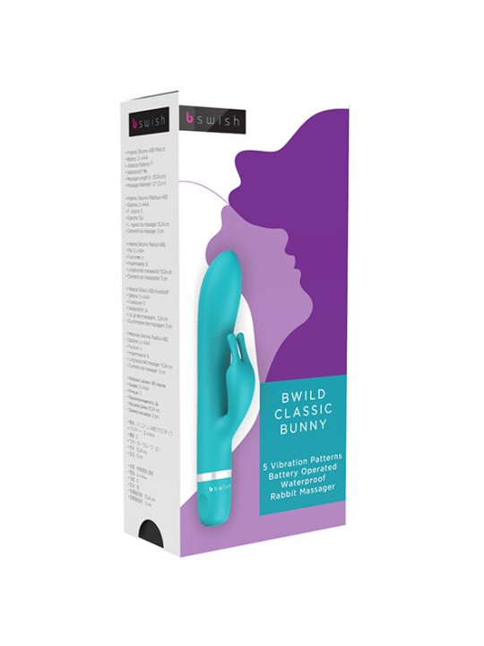 B SWISH - VIBRATEUR BWILD CLASSIC BUNNY RABBIT JADE