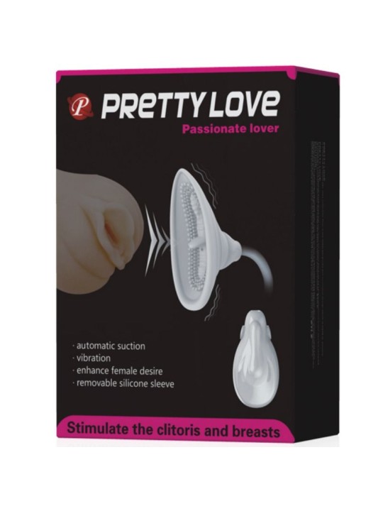 PRETTY LOVE - STIMOLATORE DI SUCCHIAMENTO E FLIRT PER AMANTE PASSIONAL