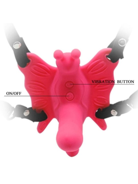 BAILE - ULTRA PASSIONATE REMOTE CONTROL BUTTERFLY HARNESS