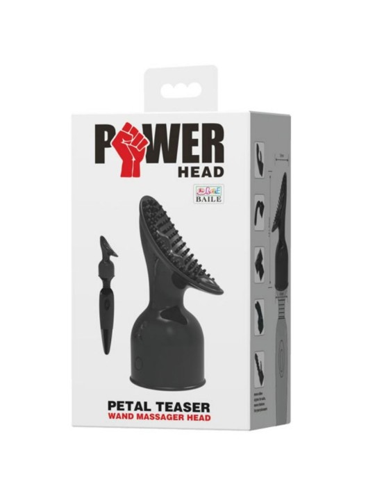 BAILE - CABEA INTERCAMBIVEL POWER HEAD PARA MASSAGEM DE ESTIMULAO DE C