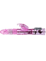 BAILE - VIBRATEUR RECHARGEABLE AVEC STIMULATEUR DE PAPILLON ROTATION E