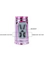 BAILE - WIEDERAUFLADBARER VIBRATOR MIT ROTATION UND POCHENDEN SCHMETTE