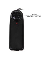 BAILE - REALISTIC DILDO WITH VIBRATION AND ROTATION 20 CM