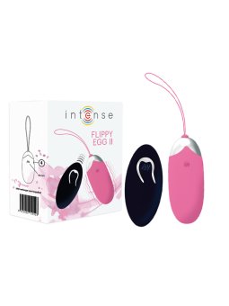INTENSE - FLIPPY II OPLAADBARE EGG AFSTANDSBEDIENING ROZE