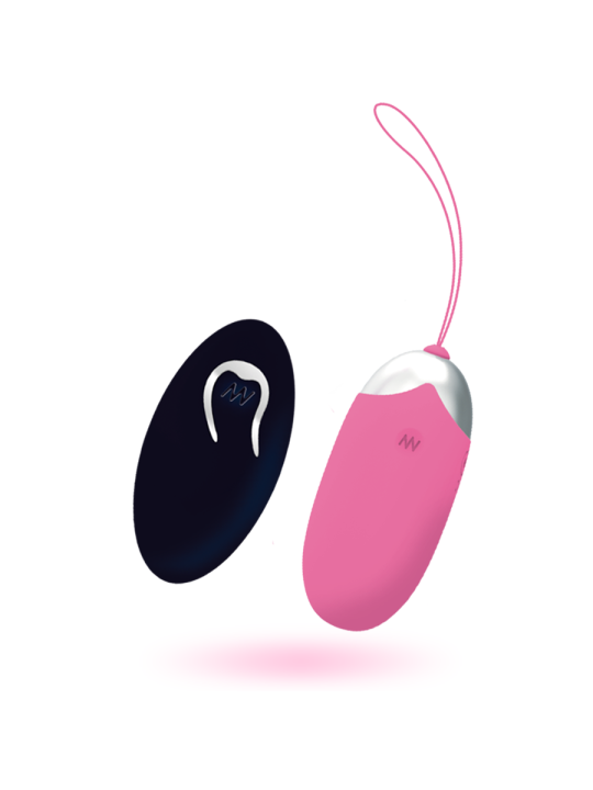 INTENSE - FLIPPY II VIBRATING EGG WITH REMOTE CONTROL PINK