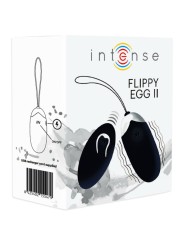 INTENSE - FLIPPY II VIBRATING EGG WITH REMOTE CONTROL BLACK