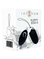 INTENSE - FLIPPY II VIBRIERENDES EI MIT FERNBEDIENUNG SCHWARZ