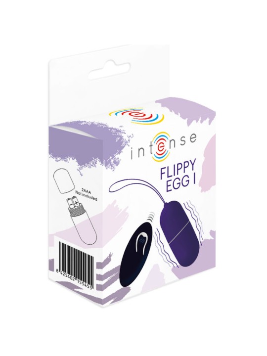INTENSE - FLIPPY I VIBRATING OGG COM CONTROLE REMOTO ROXO