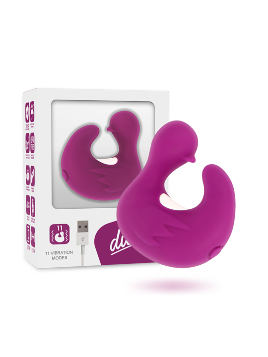 COVERME - DUCKYMANIA WIEDERAUFLADBARER SILIKON-STIMULIERENDER ENTENFUC