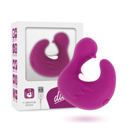 COVERME - DUCKYMANIA OPLAADBARE SILICONEN STIMULERENDE EEND VINGERHOED